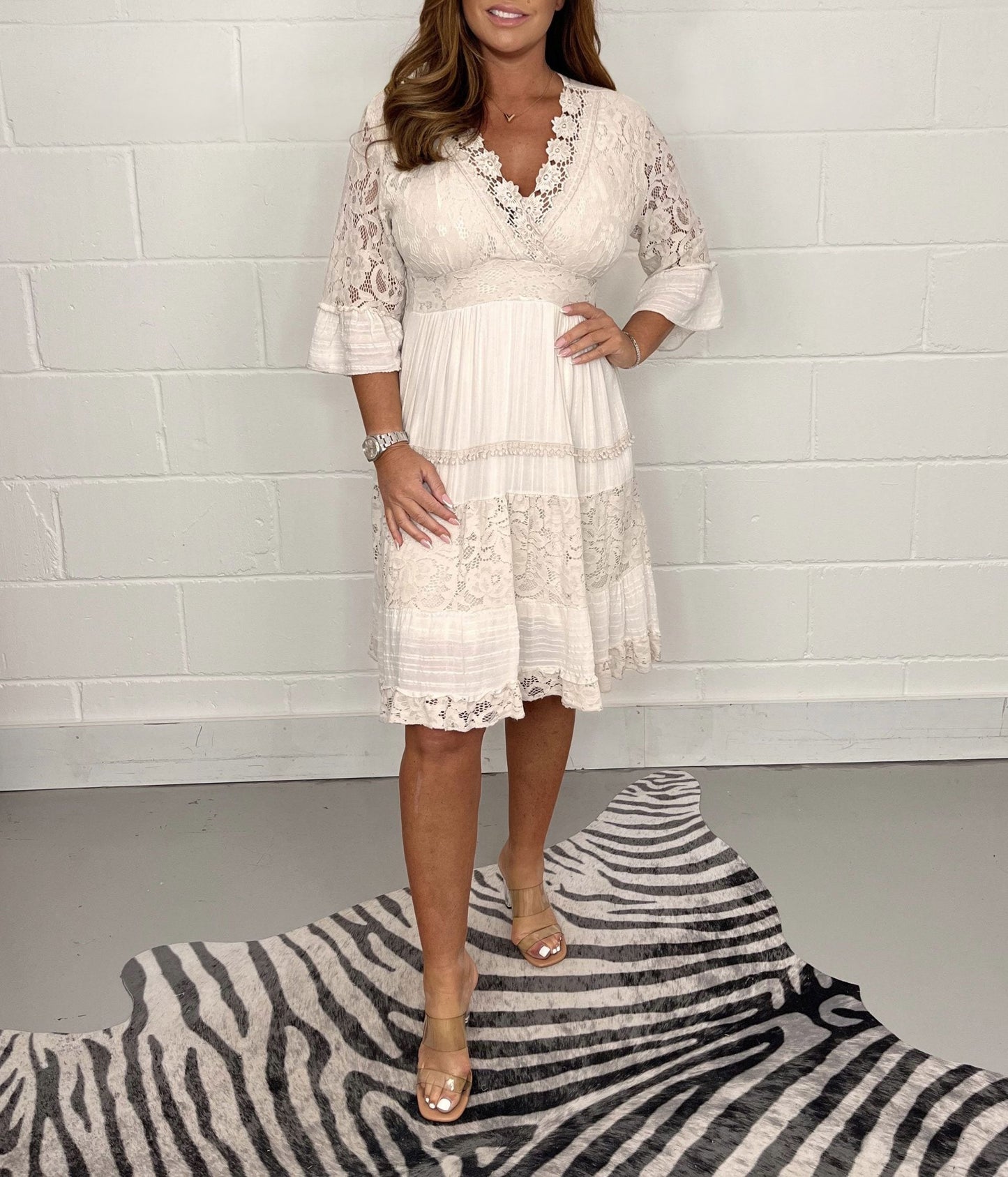 Lace-Crochet Dress