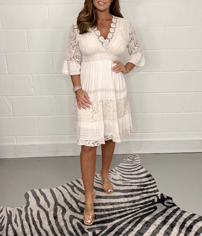 Lace-Crochet Dress