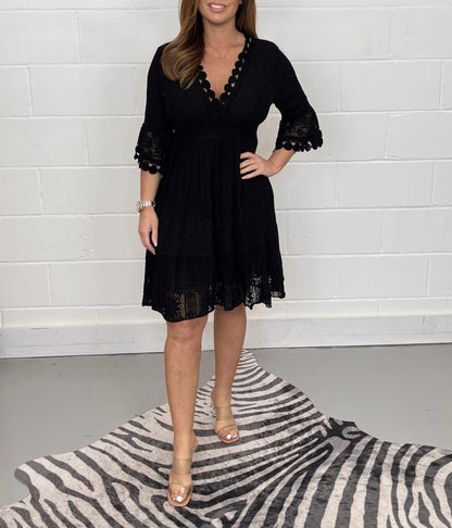 Lace-Crochet Dress