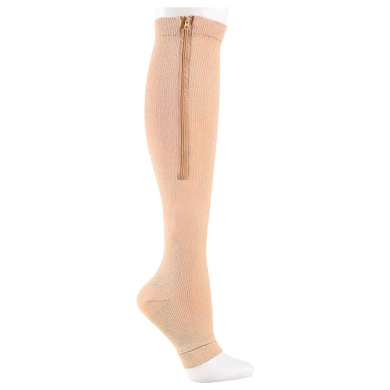 ZipSox™ - Chaussettes de compression avec fermeture éclair