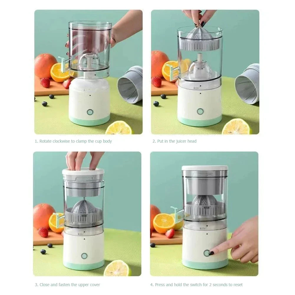 VitaSqueeze™ - Presse-fruit portable tout-en-un