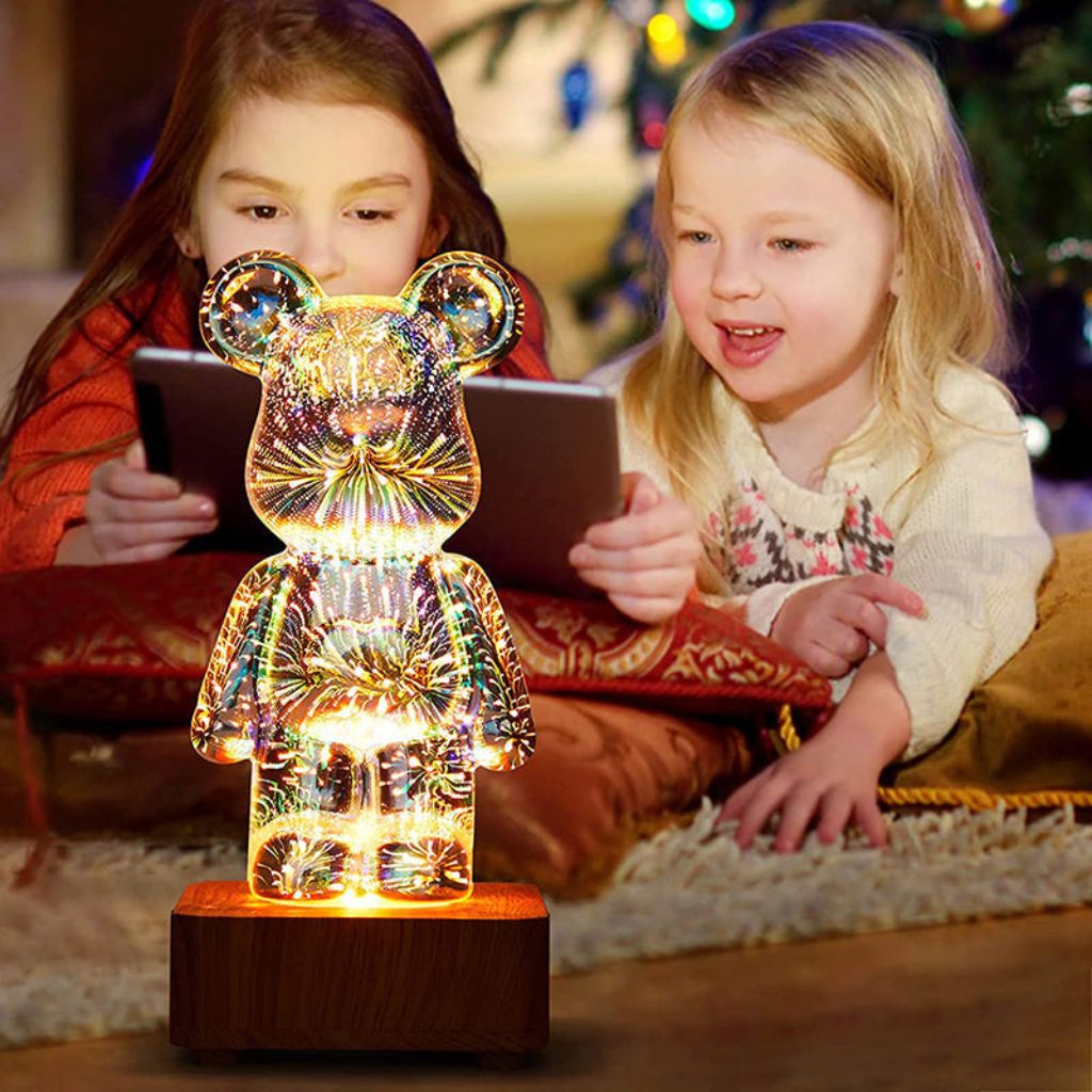 StarLightBear™ - Lampe LED 3D en Forme d'Ours